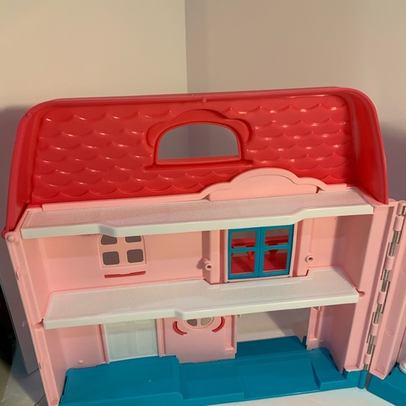 Pink and Turquoise Playhouse - House Only - Picture 8 of 16